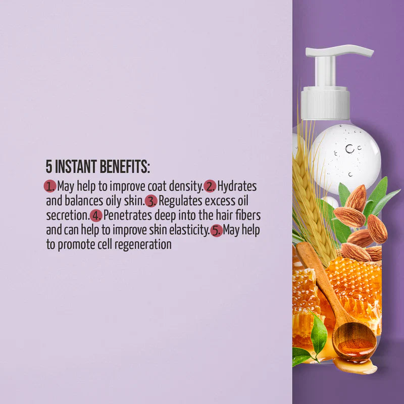Tauro Pro Line - Ultra Natural Care Volume Boost Shampoo for Dogs and Cats Coat