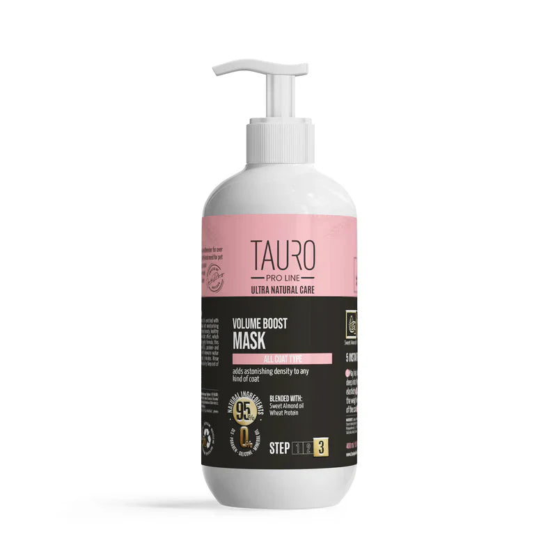 Tauro Pro Line - Ultra Natural Care Volume Boost Mask for Dogs and Cats Coat