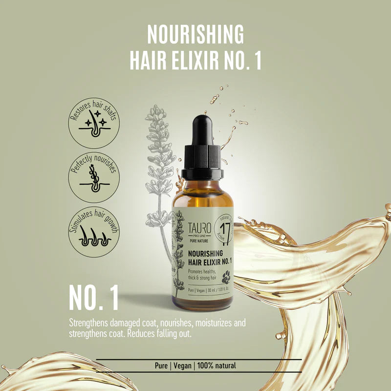 Tauro Pro Line -Pure Nature Nourishing Elixir No. 1 for Dogs and Cats Coat Care