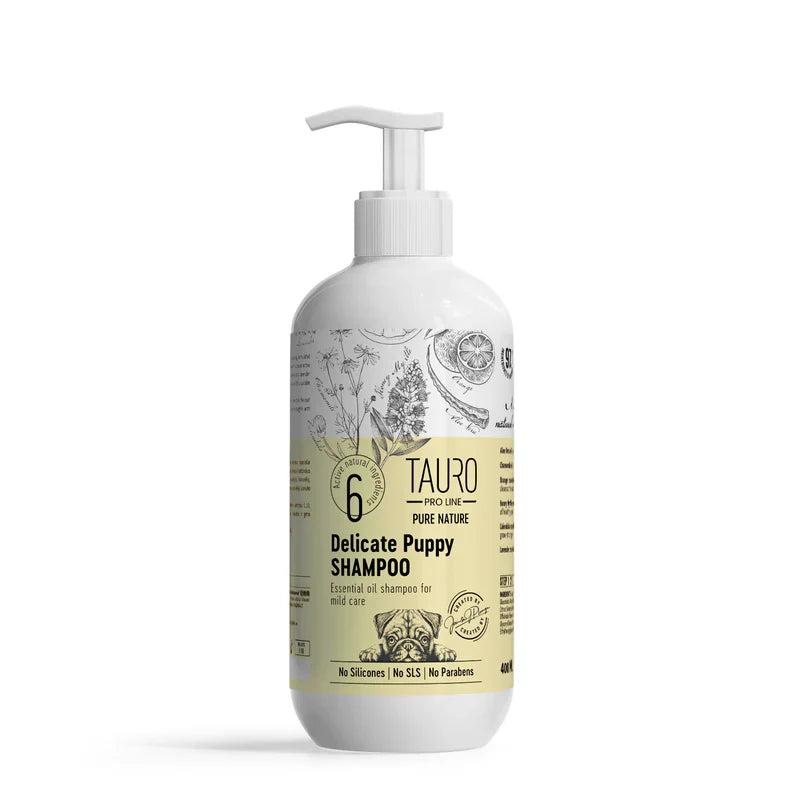 Tauro Pro Line - Pure Nature Delicate Puppy & Kitten Gentle Coat Shampoo for Puppies and Kittens