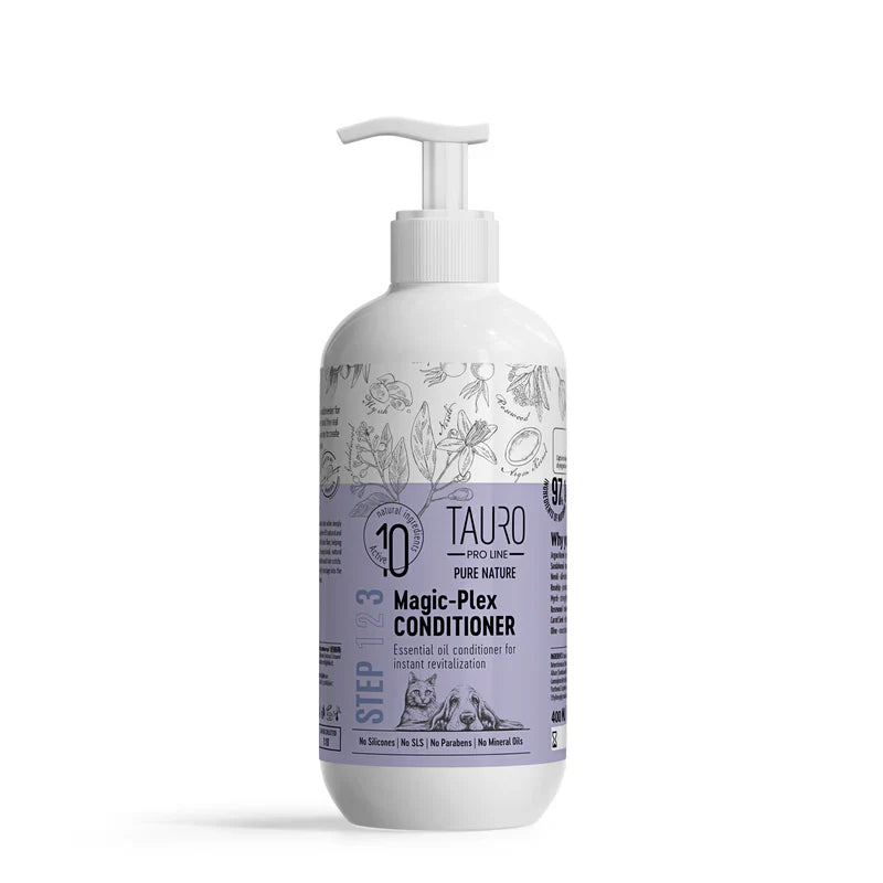 Tauro Pro Line - Pure Nature Magic-Plex, Coat Restoring Conditionier for Dogs and Cats