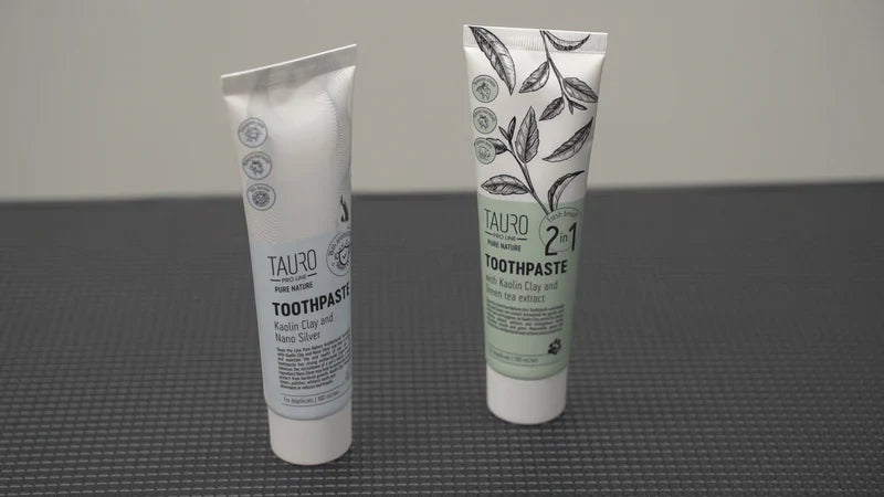 Tauro Pro Line - Pure Nature Toothpaste with White Clay (kaolin) Zeolite and  Silver Noparticles for Dogs and Cats