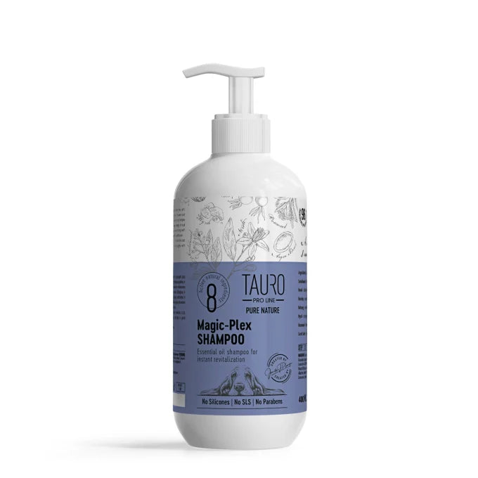 Tauro Pro Line - Pure Nature Magic-Plex Coat Restoring Shampoo for Dogs and Cats