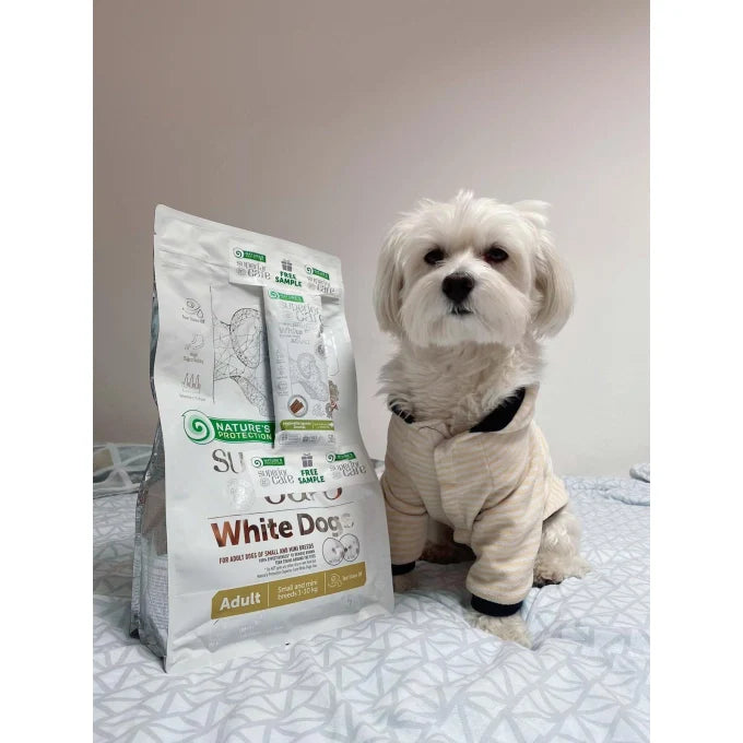 Nature's Protection - Superior Care White Dogs Lamb Adult Small and Mini Breeds