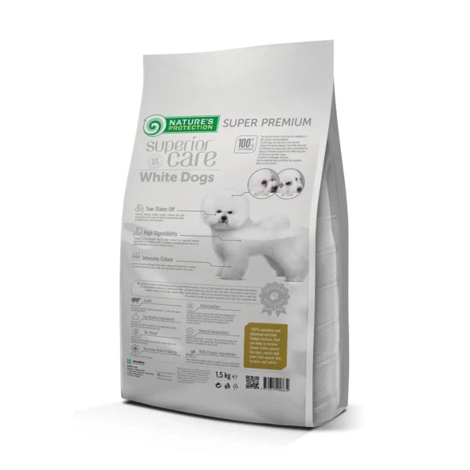 Nature's Protection - Superior Care White Dogs Lamb Adult Small and Mini Breeds