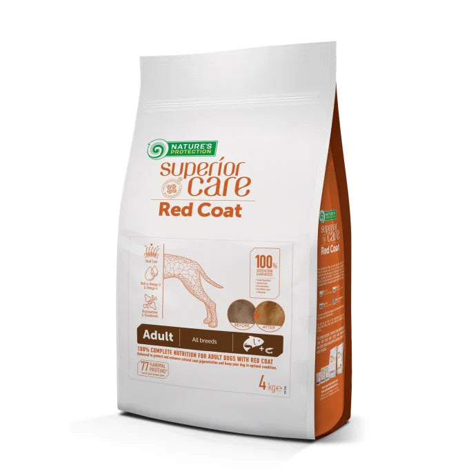 Nature’s Protection - Superior Care Red Coat Grain Free Salmon Adult All Breed