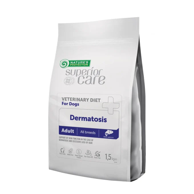 Nature’s Protection - Superior Care Veterinary Diet Dermatosis Salmon Adult All Breed Dogs