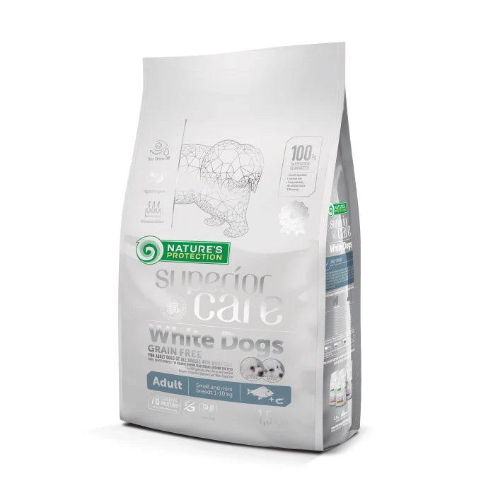 Nature's Protection - Superior Care White Dogs Grain Free White Fish Adult Small and Mini Breeds