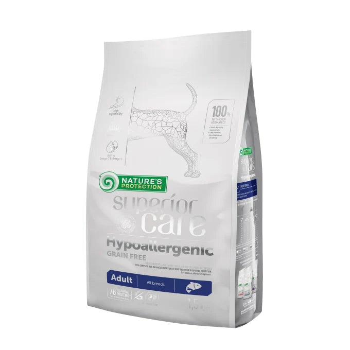 Nature’s Protection - Superior Care Hypoallergenic Grain Free Salmon Adult All Breeds