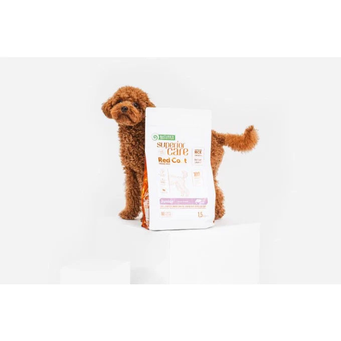 Nature’s Protection - Superior Care Red Coat Grain Free Salmon Junior Small Breed