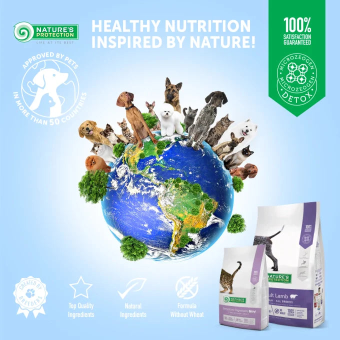Nature’s Protection - Adult All Breed Dogs with Lamb Dry Food