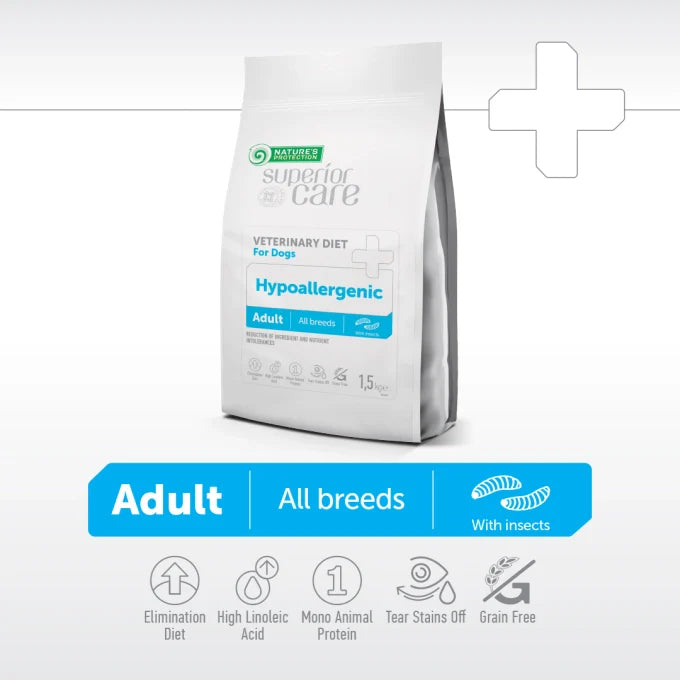 Nature’s Protection - Superior Care Veterinary Diet Hypoallergenic Insect Adult All Breed Dogs