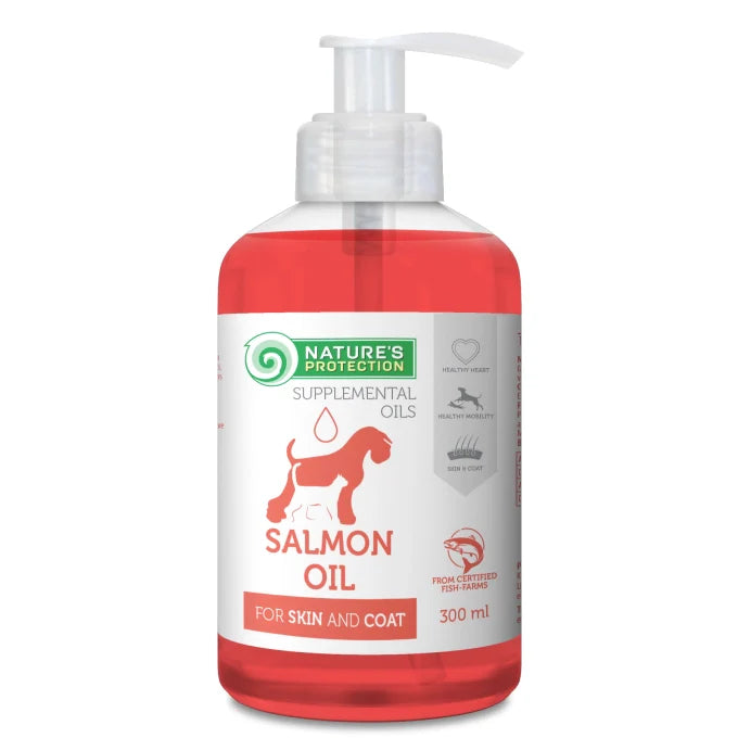 Nature's Protection - Salmon Oil For Skin And Coat Of Adult Dogs And Cats